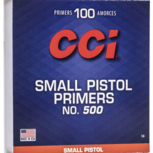 CCI #500 Small Pistol Primers (1000) CCI #500 Small Pistol Primers (1000 ct.)
