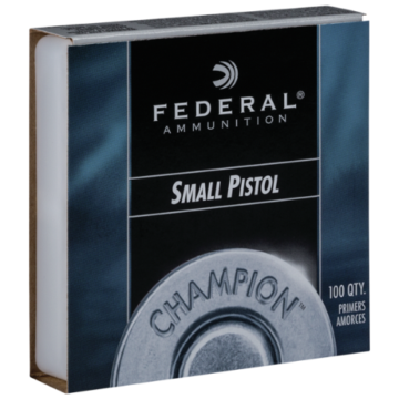Federal #100 Small Pistol Primers (1000) Federal #100 Small Pistol Primers (1000 ct box)