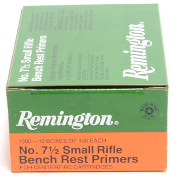 Remington 7 1/2 Small Rifle Bench Rest Primers (1000 ct box)
